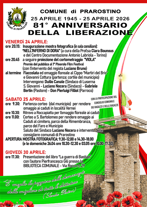 25 aprile 2026