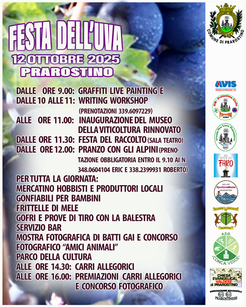 Festa dell'Uva 2025